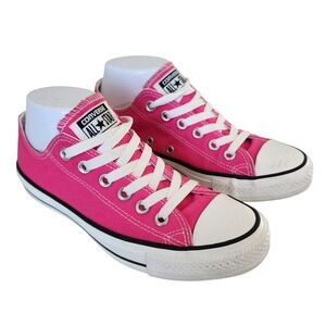 Converse All Star Chuck Taylor Low Women's Hot Hyper Pink Sneakers Size 7